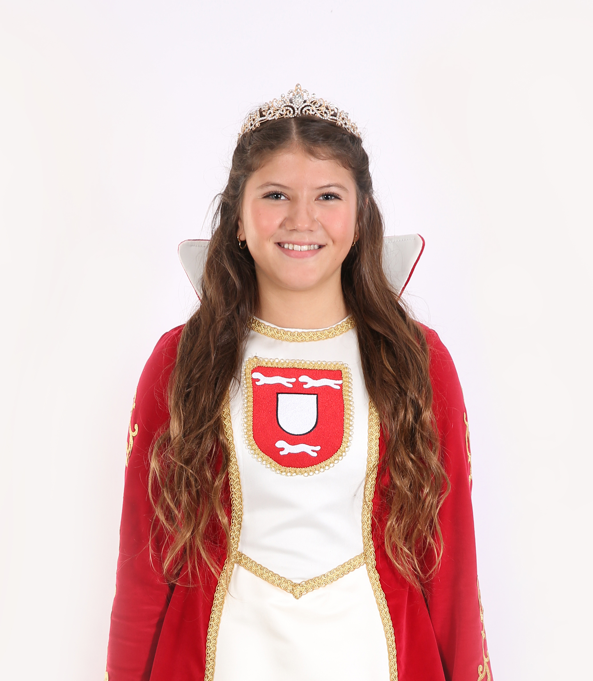 Porträt von Prinzessin Elia I. mit Krone