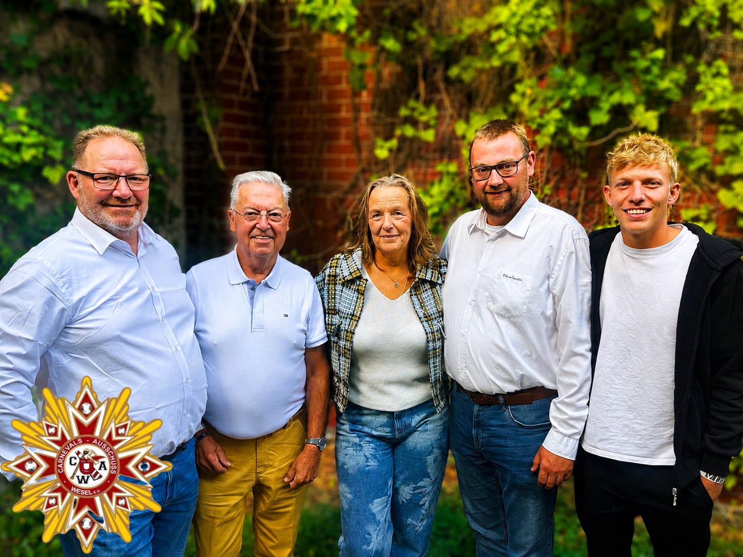 Besuch des CAW-Vorstandes beim Sommerfest Elf vom Dörp