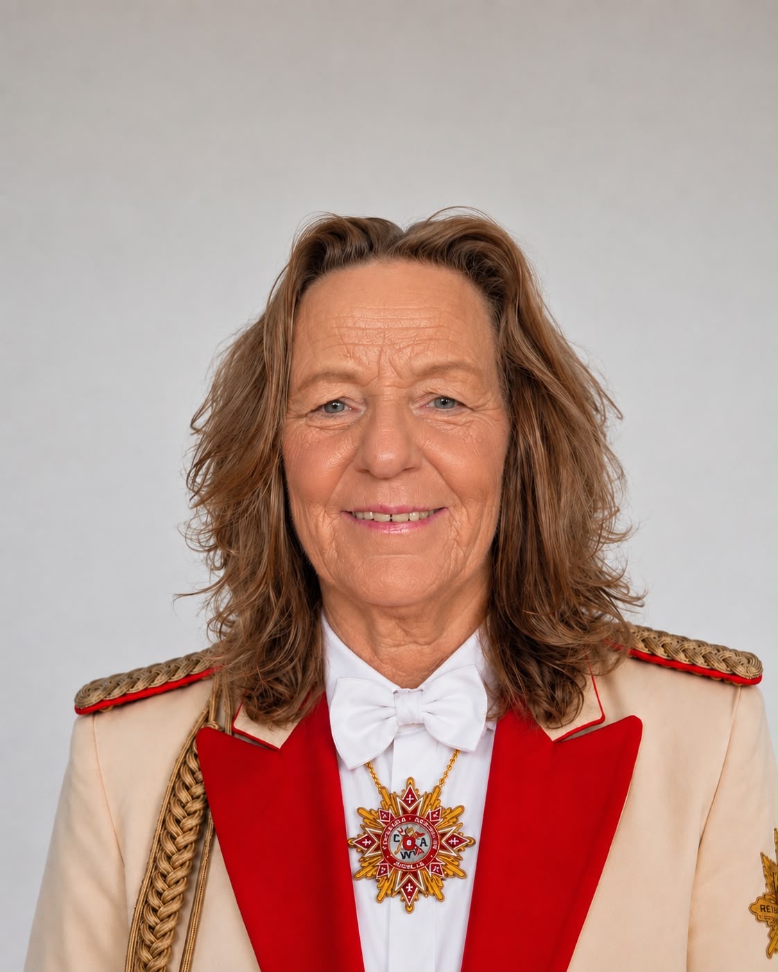 Anke Müller in CAW-Uniform