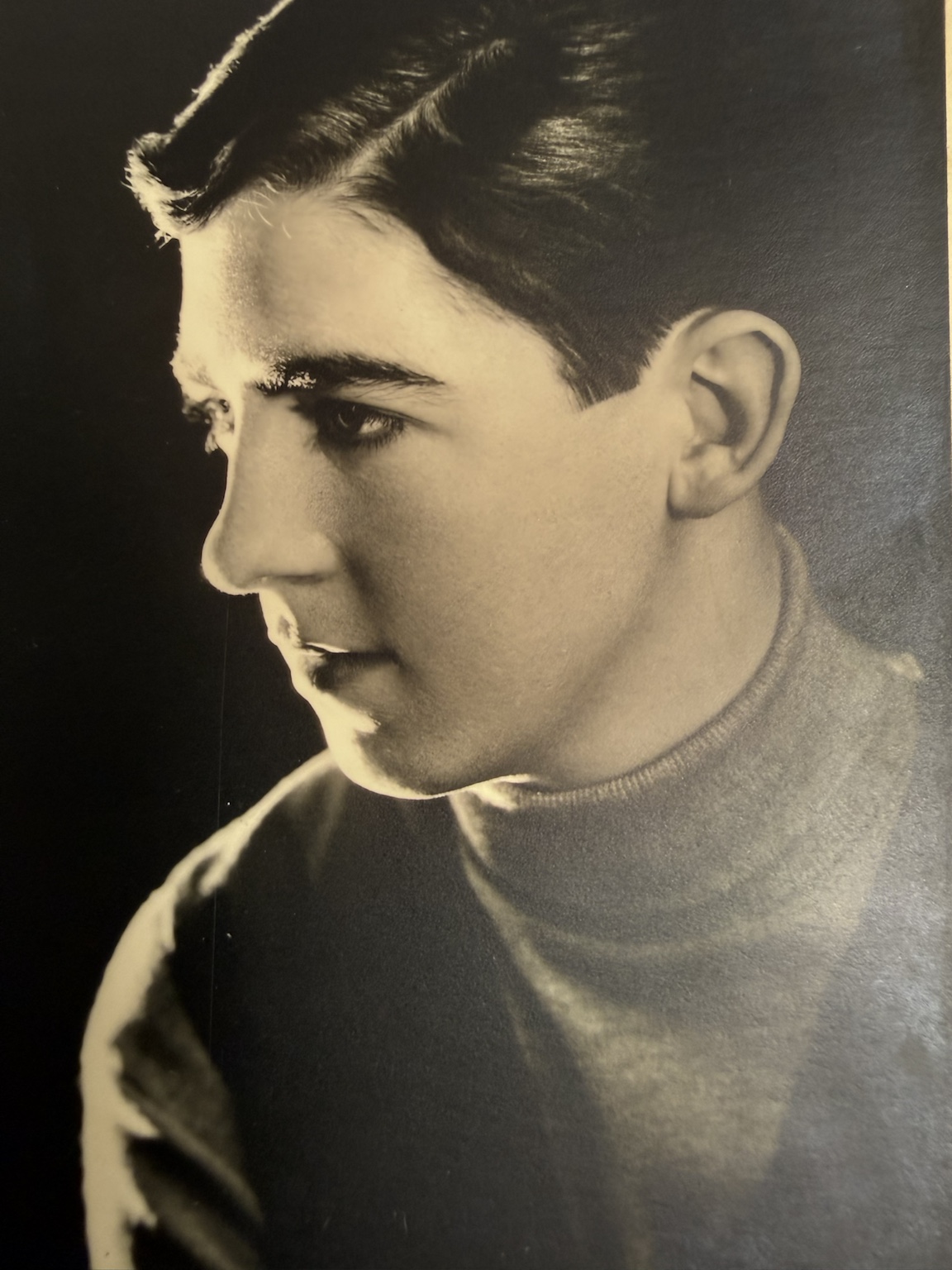 Luc Eben in jungen Jahren